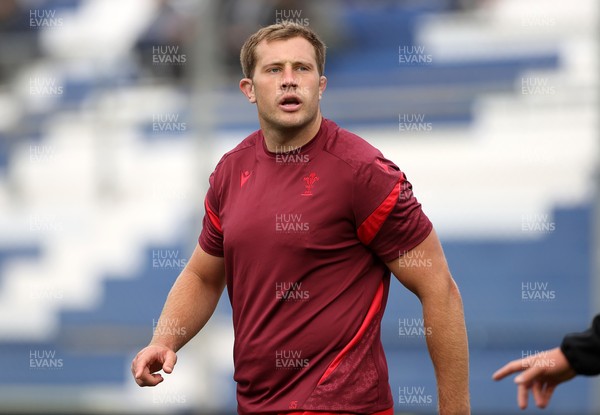 110726 - Argentina v Wales - Nations Championship - Ben Carter of Wales 
