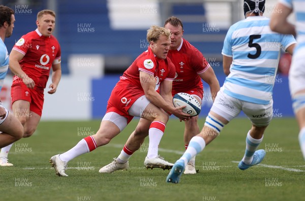 110726 - Argentina v Wales - Nations Championship - Blair Murray of Wales 
