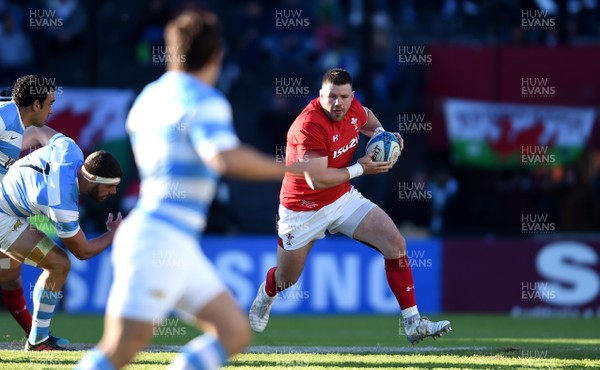 160618 - Argentina v Wales - International Rugby - Rob Evans of Wales