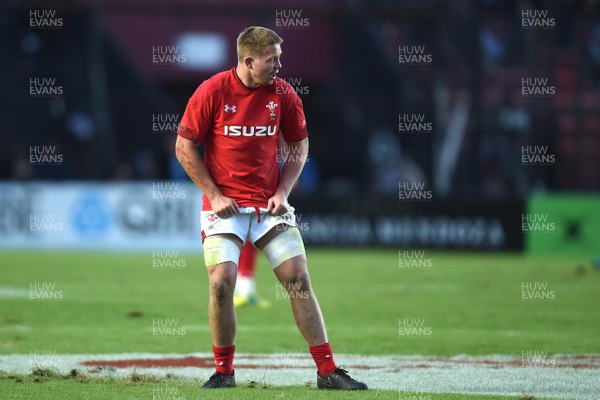160618 - Argentina v Wales - International Rugby - James Davies of Wales