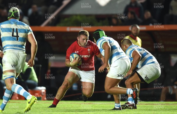 160618 - Argentina v Wales - International Rugby - Dillon Lewis of Wales