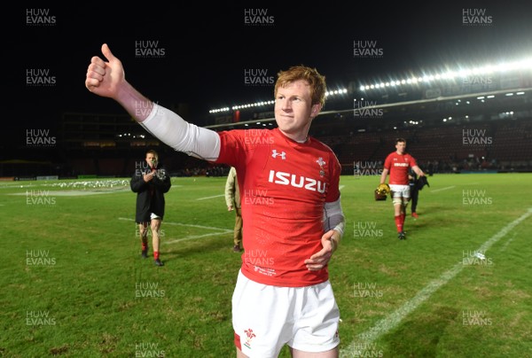 160618 - Argentina v Wales - International Rugby - Rhys Patchell of Wales end of the game
