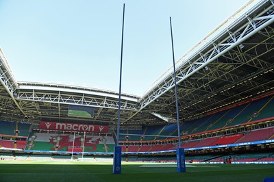 170721 - Argentina v Wales - International Rugby - Principality Stadium ahead of kick off