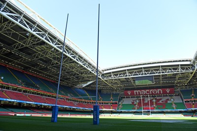 170721 - Argentina v Wales - International Rugby - Principality Stadium ahead of kick off