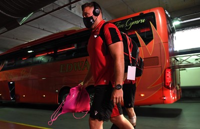 170721 - Argentina v Wales - International Rugby - Owen Lane of Wales arrives