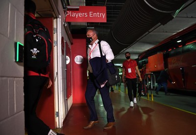 170721 - Argentina v Wales - International Rugby - Wales head coach Wayne Pivac arrives