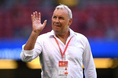 170721 - Argentina v Wales - International Rugby - Wales head coach Wayne Pivac during the warm up