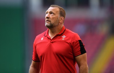 170721 - Argentina v Wales - International Rugby - Jonathan Humphreys during the warm up