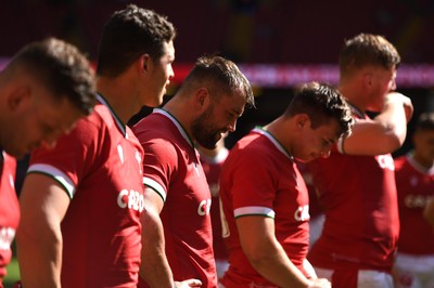 170721 - Argentina v Wales - International Rugby - Sam Parry of Wales looks dejected