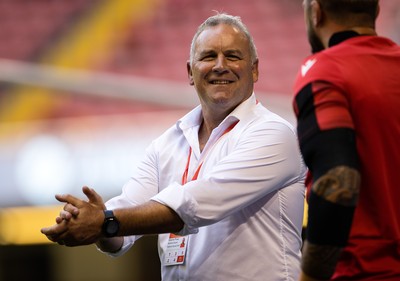 170721 - Wales v Argentina - Summer International Series - Wales head coach Wayne Pivac