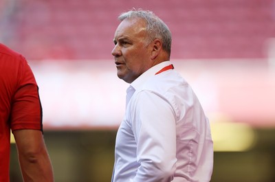 170721 - Wales v Argentina - Summer International Series - Wales head coach Wayne Pivac