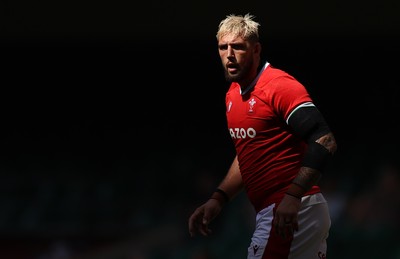 170721 - Wales v Argentina - Summer International Series - Josh Turnbull of Wales