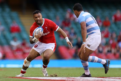 170721 - Wales v Argentina - Summer International Series - Willis Halaholo of Wales