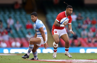 170721 - Wales v Argentina - Summer International Series - Willis Halaholo of Wales