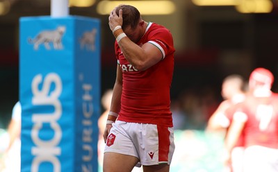 170721 - Wales v Argentina - Summer International Series - Dejected Hallam Amos of Wales