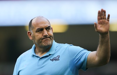 170721 - Argentina v Wales, Summer International Series, Second Test - Argentina head coach Mario Ledesma ahead of the start of the match