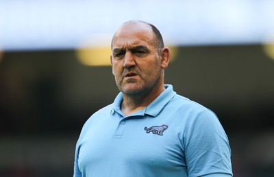 170721 - Argentina v Wales, Summer International Series, Second Test - Argentina head coach Mario Ledesma ahead of the start of the match