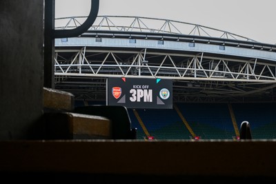 160826 - Arsenal v Manchester City - FA Community Shield - A general view of the Principality Stadium ahead of the match