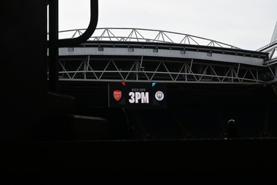 160826 - Arsenal v Manchester City - FA Community Shield - A general view of the Principality Stadium ahead of the match