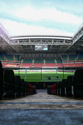 160826 - Arsenal v Manchester City - FA Community Shield - A general view of the Principality Stadium ahead of the match