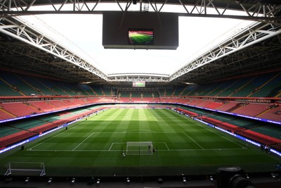 160826 - Arsenal v Manchester City - FA Community Shield - A general view of the Principality Stadium ahead of the match