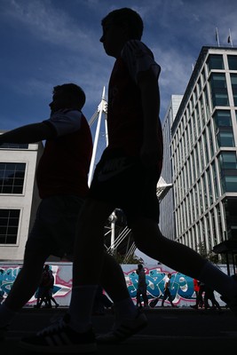160826 - Arsenal v Manchester City - FA Community Shield - Fans outside the stadium before the game