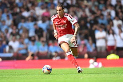 160826 - Arsenal v Manchester City - FA Community Shield - Riccardo Calafiori of Arsenal