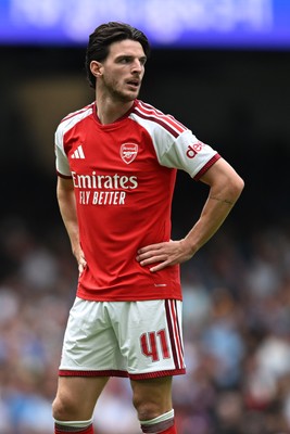 160826 - Arsenal v Manchester City - FA Community Shield - Declan Rice of Arsenal