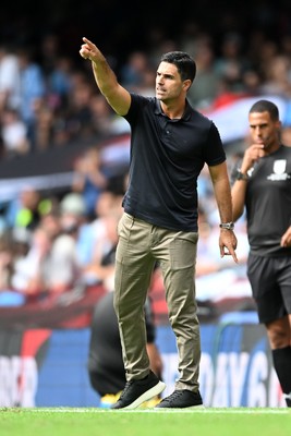 160826 - Arsenal v Manchester City - FA Community Shield - Mikel Arteta, Arsenal Manager