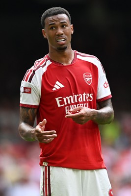 160826 - Arsenal v Manchester City - FA Community Shield - Gabriel of Arsenal