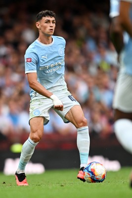 160826 - Arsenal v Manchester City - FA Community Shield - Phil Foden of Manchester City