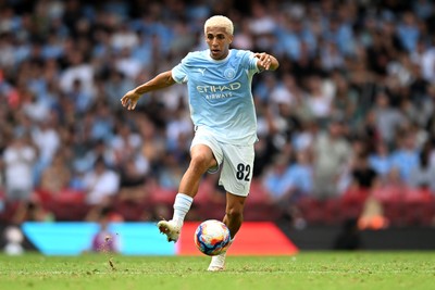 160826 - Arsenal v Manchester City - FA Community Shield - Rico Lewis of Manchester City