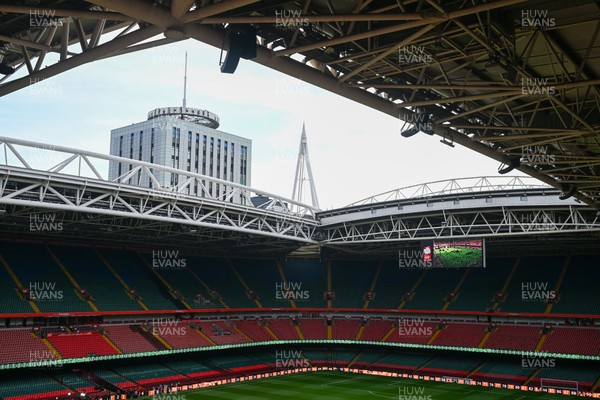 160826 - Arsenal v Manchester City - FA Community Shield - A general view of the Principality Stadium ahead of the match