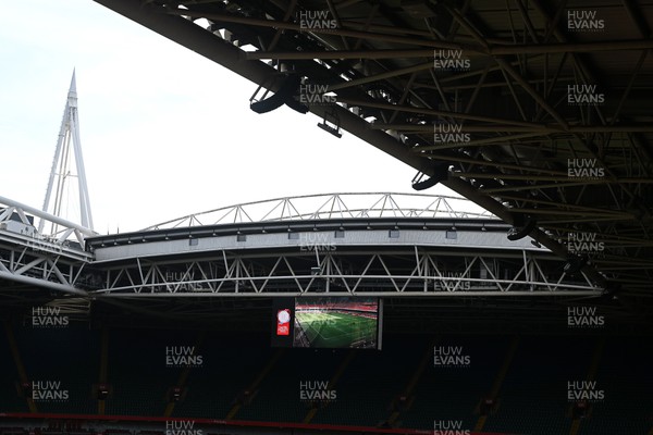 160826 - Arsenal v Manchester City - FA Community Shield - A general view of the Principality Stadium ahead of the match