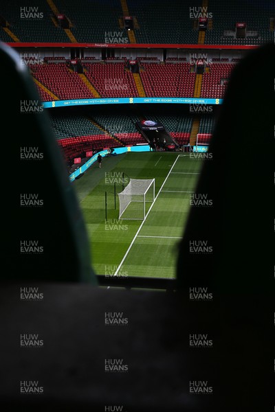 160826 - Arsenal v Manchester City - FA Community Shield - A general view of the Principality Stadium ahead of the match