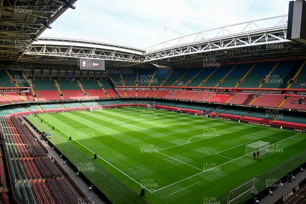160826 - Arsenal v Manchester City - FA Community Shield - A general view of the Principality Stadium ahead of the match