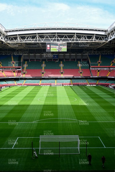 160826 - Arsenal v Manchester City - FA Community Shield - A general view of the Principality Stadium ahead of the match