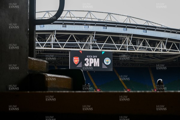 160826 - Arsenal v Manchester City - FA Community Shield - A general view of the Principality Stadium ahead of the match