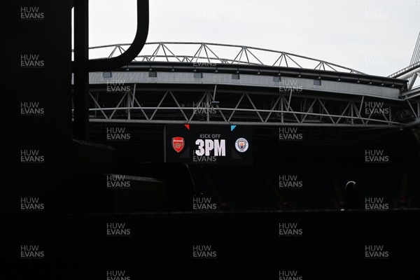 160826 - Arsenal v Manchester City - FA Community Shield - A general view of the Principality Stadium ahead of the match