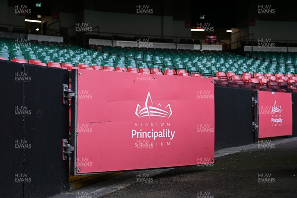 160826 - Arsenal v Manchester City - FA Community Shield - A general view of the Principality Stadium ahead of the match