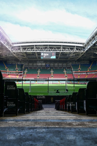 160826 - Arsenal v Manchester City - FA Community Shield - A general view of the Principality Stadium ahead of the match