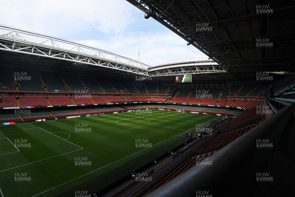 160826 - Arsenal v Manchester City - FA Community Shield - A general view of the Principality Stadium ahead of the match