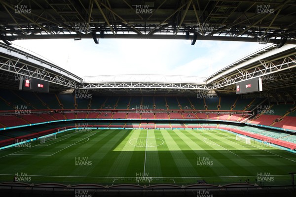160826 - Arsenal v Manchester City - FA Community Shield - A general view of the Principality Stadium ahead of the match