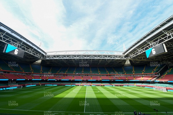 160826 - Arsenal v Manchester City - FA Community Shield - A general view of the Principality Stadium ahead of the match