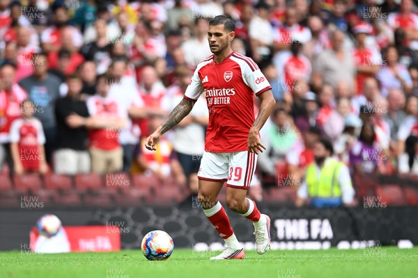 160826 - Arsenal v Manchester City - FA Community Shield - Bruno Guimaraes of Arsenal