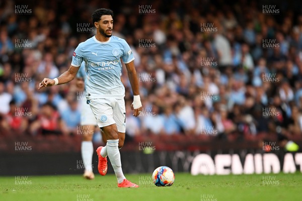 160826 - Arsenal v Manchester City - FA Community Shield - Omar Marmoush of Manchester City