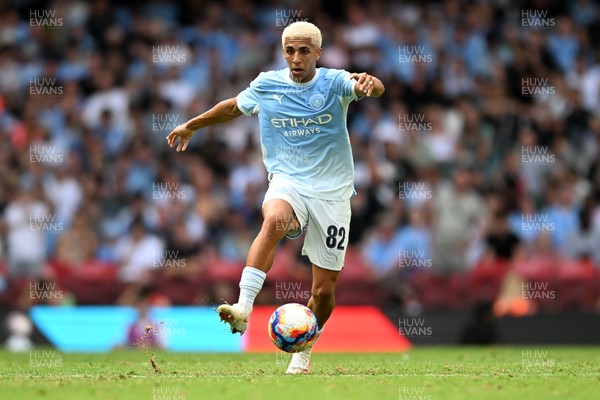 160826 - Arsenal v Manchester City - FA Community Shield - Rico Lewis of Manchester City