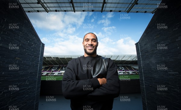 151015 - Wales and Swansea City star Ashley Williams