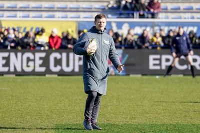 130124 - ASM Clermont Auvergne v Scarlets - EPCR Challenge Cup - Scarlets Head Coach Dwayne Peel