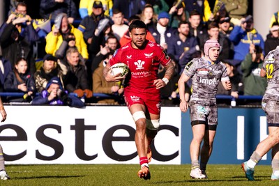 130124 - ASM Clermont Auvergne v Scarlets - EPCR Challenge Cup - Vaea Fifita of Scarlets